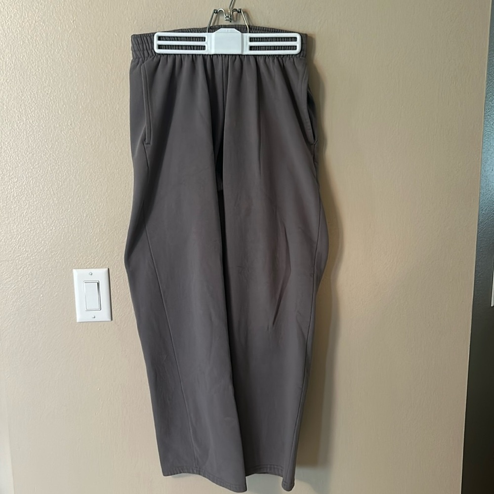 Grey sweatpants
